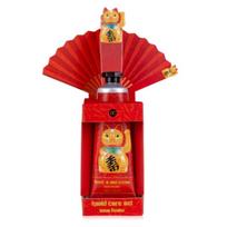 Rankų kremas, 30 ml + nagų dildė su vėduokle Maneki Neko