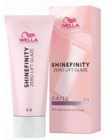 Wella tonuojantys plaukų dažai Wella Shinefinity Zero Lift Glaze04/12 MATTE 60ml