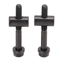 2 PCS RISK M5 X 40mm Bike Seatpost Screw Seat Post Fixing Screw Bike DIY Replacement Parts Black