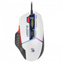 Pelė A4Tech Bloody W95 Max Sports Navy Optical Gaming Mouse White