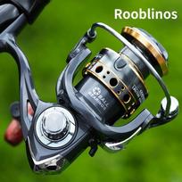 Rooblinos BK Suktukai Žvejybai Jūros Gėlo Vandens Metalo Ritė Keičiama Kairė/Dešinė Upėtakio Karpių Žvejybos Įrankiai 4000 Series