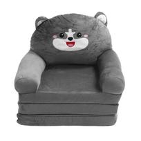 Vaikams 2 viename apverčiama lengva gulima sofa, ištraukiama miegamoji sofa Animacinių filmų sulankstoma vaikiška sofa