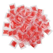 100 maišų Guminės juostos Žvejybos granulių jaukų juostos, atitinkančios grubius žvejybos terminalo reikmenis 3x1 mm