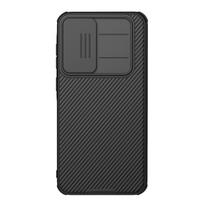 NILLKIN Samsung Galaxy A36 5G telefono dėklas CamShield Pro Kameros apsauga Galinis dangtelis Samsung A36 5G juoda