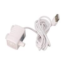 Naminio gyvūno vandens fontano siurblys Tylus Apsaugo nuo sauso veikimo Maitinamas USB Nuolatinės srovės bešepetis variklis Mini katės vanduo
