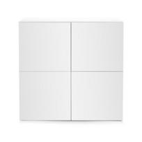 Spintelė akvariumui Aquael Premium 80, 80x35x78 cm, balta