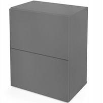 Spintelė akvariumui Aquael Premium 60, 60x40x78 cm, pilka