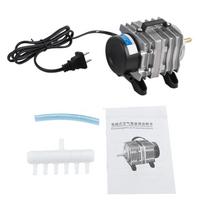 Elektromagnetinis akvariumo deguonies siurblys 18W 25L/min. Naudojamas žuvų rezervuaro jūros gėrybių tvenkiniui