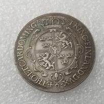 1632 m. vokiškos proginės kolekcinės suvenyrinės sidabrinės monetos įvairiaspalvis