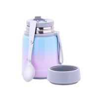 Maisto termosas 530 ml KAMILLE 2096, Mėlynai rožinė