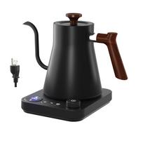 Elektrinis virdulys „Gooseneck“ 900ml Rankinis kavos puodas Išmanusis arbatinukas temperatūros valdymo puodas Greitai kaitinantis virdulys 110v/220v