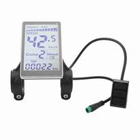 Elektrinis dviračių LCD matuoklis 5 kontaktų 24 V 36 V 48 V 60 V universalus E Scooter M5 LCD ekranas, skirtas 31,8