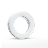 LED Flash Ring Light 3200K-6500K Selfie Fill Lamp USB Charge For iPhone Android Huawei Clip Video Live Stream Vlog Youtube balta