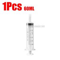 60ml/100ML Maitinimo švirkštas Klijų užpildymo klizma švirkštas Maistingasis Sterilus Be adatos Laistymas pramoninei hidroponikai 1-10 vnt.