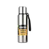 800/1000/1500ml Didelės talpos visiškai plieninė nerūdijančio plieno termosinė vakuuminė flaska, nešiojama izoliuota stiklinė su virvele, termo butelis 800ML