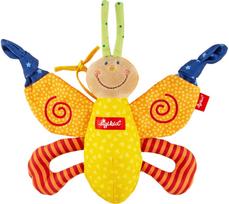 Kūdikio žaislas SIGIKID veiklos drugelis 17 cm.