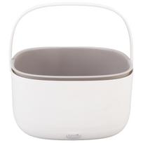 Fruit Vegetable Washing Machine Ultrasonic 360 Degree Cleaning Fruit Vegetable Cleaner Device for L gray