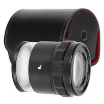 8 LED 10x didinamasis stiklas su skale, didelės raiškos, reguliuojamas didinamasis stiklas