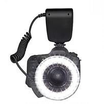 HD-130 LED makro žiedinė blykstė, skirta SLR fotoaparatams Nikon, Olympus, Sony, SLR cameras