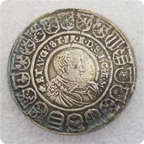 1613 m. Vokietijos atminimo kolekcionuojami suvenyrai Sidabrinės monetos įvairiaspalvis