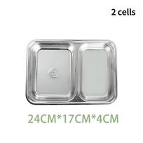 Maisto lėkštė Vakarienės lėkštės Vakarienės padėklas Lėkštė su skyriais 2 cells