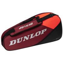 Krepšys tenisui Dunlop CX-Performance 3, juodas/raudonas