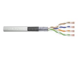 DIGITUS CAT 5e SF-UTP patch cable raw length 100m paper box AWG 26/7 PVC simplex color grey