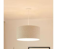 Brilagi - Pakabinamas sietynas BOUCLE ROLLER 1xE27/15W/230V diametras 45 cm kreminė