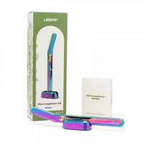 Leaf Shave Skustuvo rinkinys veido ir antakių priežiūrai Dermaplaner Kit Prism