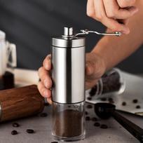 Kavamalė kavos malūnėlis / malūnėlis,rankinis kavos malūnėlis | Keraminis šlifavimo malūnas | Nešiojami rankiniai šlifuokliai | French Press, Espresso, Turkish Brew, Nerūdijančio plieno tiesioginė kavos malūnėlis