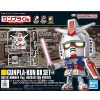 Gundam plastikinis modelių rinkinys Gunpla-kun DX rinkinys (Bandai 5065118) Gundam