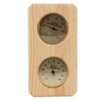 Sauna Thermometer and Hygrometer 2 in 1 Indoor Humidity Temperature Measurement Sauna Room Wooden