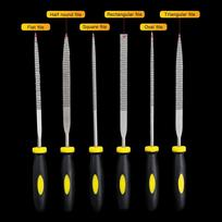 Files Set Mini Rasp Woodworking Sanding Shaping Small Steel File Needle Metal Hard Wood Cork Polishing Carving Tools For Hand F geltona