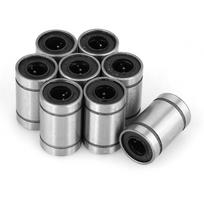 8 vnt LM6UU 6 mm linijinio judesio rutulinio guolio įvorė, skirta 3D spausdintuvo CNC dalims