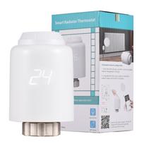 ZigBee Termostatinis radiatoriaus ventilis Programuojamas išmanusis radiatoriaus termostatas Valdymas programėle Valdymas balsu ZigBee Connect