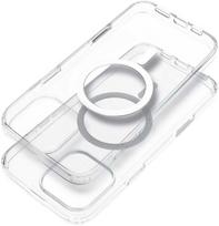 Oem Originalus „iPhone 16 PRO MAX“ skaidrus „Mag Cover Elite“ dėklas (STR / NEGELTONAS / KAMEROS VALDYMO MYGTUKAS), suderinamas su skaidriu „MagSafe“