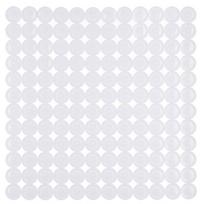 Berilo Bathmat Brick White 54x54cm