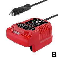 Jungiklio kabelių adapteris, skirtas Makita Milwaukee 110-240V ličio akumuliatoriaus greitam automobilio starterio automobilinio stiprintuvo kabelio adapteriui P6E4