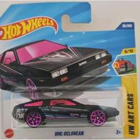 Hot Wheels Mainline Modeliukas DMC DELOREAN black pink