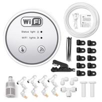 Wifi Sodo vandens laikmatis Mobilusis APP Control Garden Automatinis laistymo įrenginys Balkonas 2 nozzles set įvairiaspalvis
