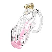 Cellmate Guardian Chastity Cage Clear Size 3