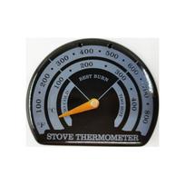 Židinio termometro magnetinės krosnelės termometras ugnies krosnelės vamzdžio termometro matuoklis, skirtas malkomis kūrenamoms krosnims ir granulinėms krosnelėms mėlyna