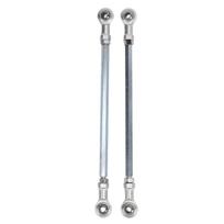 1 pora keturračių skersinių trauklių rinkiniai 280 mm plieno lydinio sidabro vairo rutulinio sujungimo vairo trauklės komplektas, skirtas Quad Dirt gray