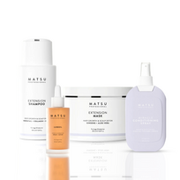 Matsu Extension Fast Hair Growth & Scalp Detox maxi detoksikuojantis galvos odos ir plaukų rinkinys
