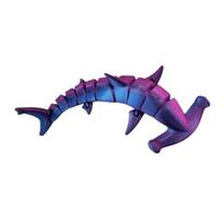 3D Spausdintas Kalmaro Rombas Figūrėlė Su Judamomis Dalimis Rombas Figūrėlė Articulated Jūros Gyvūno Modelis Fidget Žaislas Namų Biuro Darbalaukio Dekoracija Ornamentas