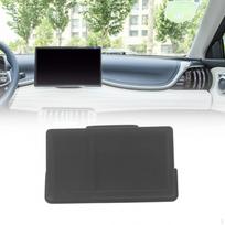 Car Dashboard Storage Box Organizer behind Navigation Screen Container Tissue Holder Tray Rubber Pad