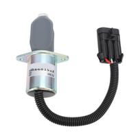 Kuro išjungimo solenoidas 6681513 DC 12V Kuro sustabdymo solenoido pakeitimas Bobcat krautuvui A220 450 453