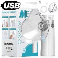 Inhaliatorius Medicininis Rankinis USB Nešiojamas Inhaliatorius Suaugusiems Vaikams Mini Tylus Garinis Nosies Drėkintuvas Inhaliatoriaus Priemonės