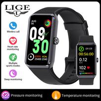 LIGE New Smart Watch C82 Bluetooth Call 1.47  HD Screen Waterproof Smartwatch Health Monitor Sports Fitness Bracelet silicone strap juoda