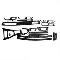 Automobilio interjero stiliaus suteikimas jūsų BMW 3 serijai E90 E92 E93 su blizgaus juodo vinilo interjero apdailos lipdukais CHINA black